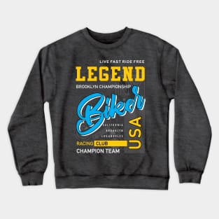 Bike Racing Club Crewneck Sweatshirt